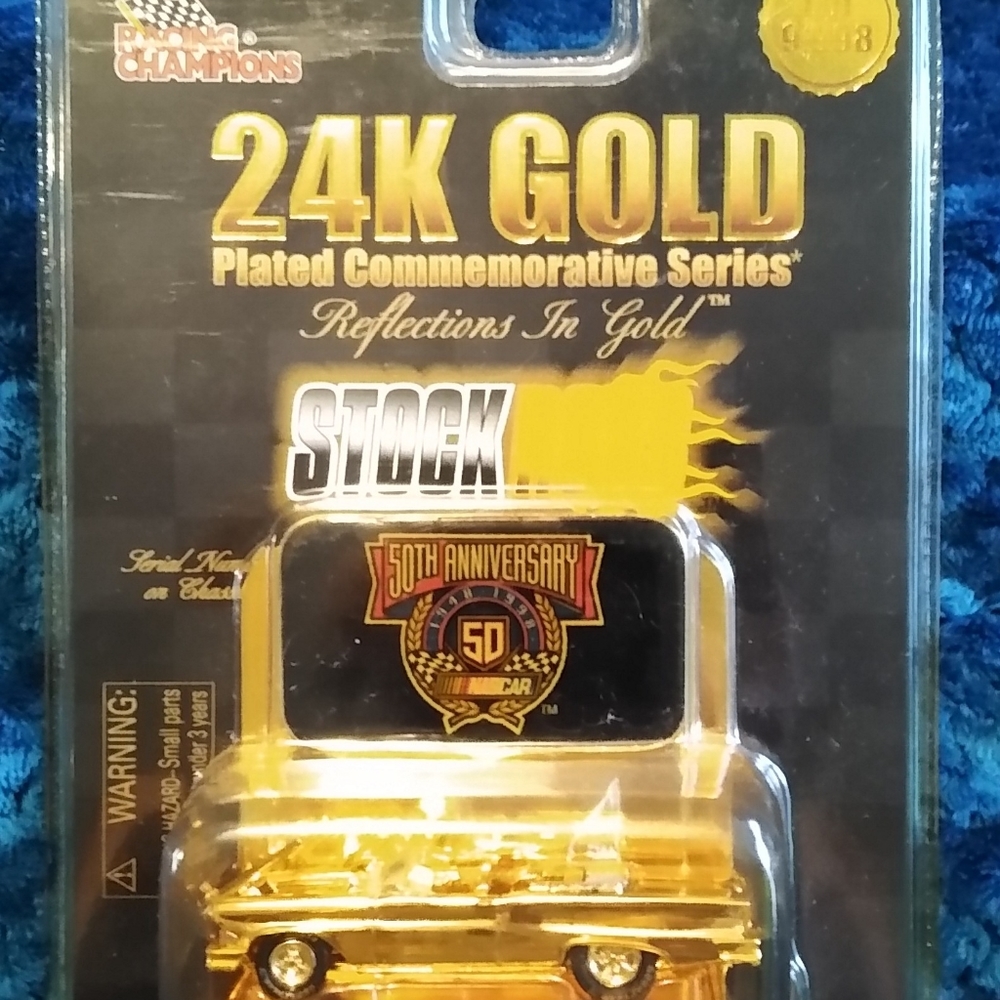 (5) 24k plated Commemorative Series Stock Rods (1) PlatinumPrecious metal series
